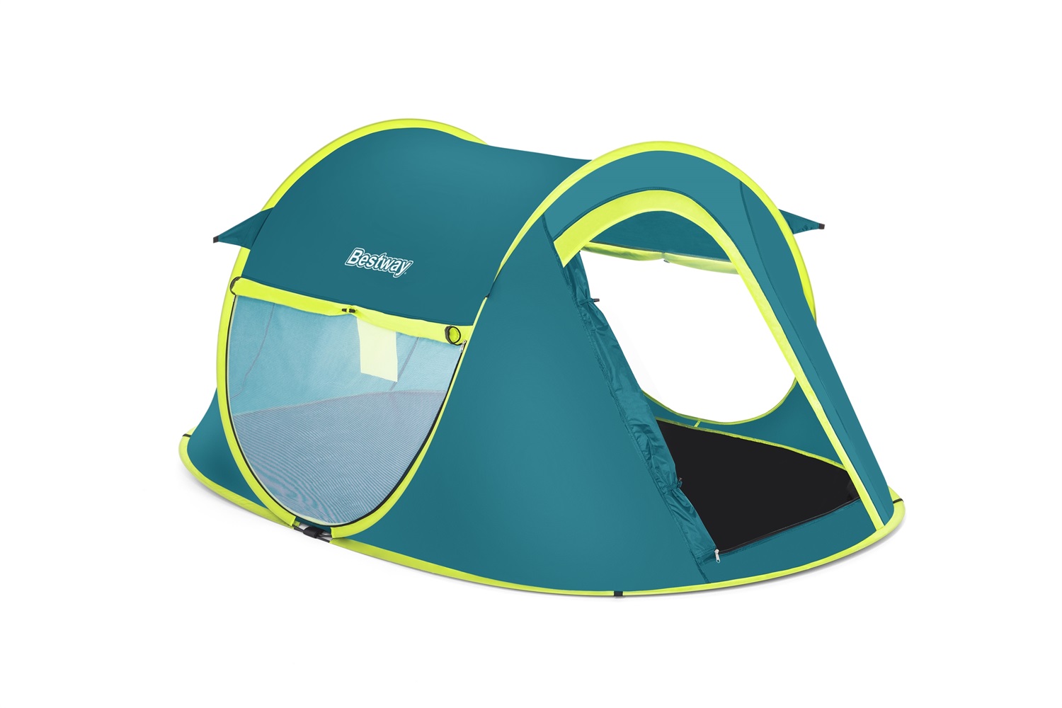Bestway Tenda Coolmount 2 Pop Up per 2 Persone, Verde, 235x145x100 cm, Impermeabile, Montaggio Rapido
