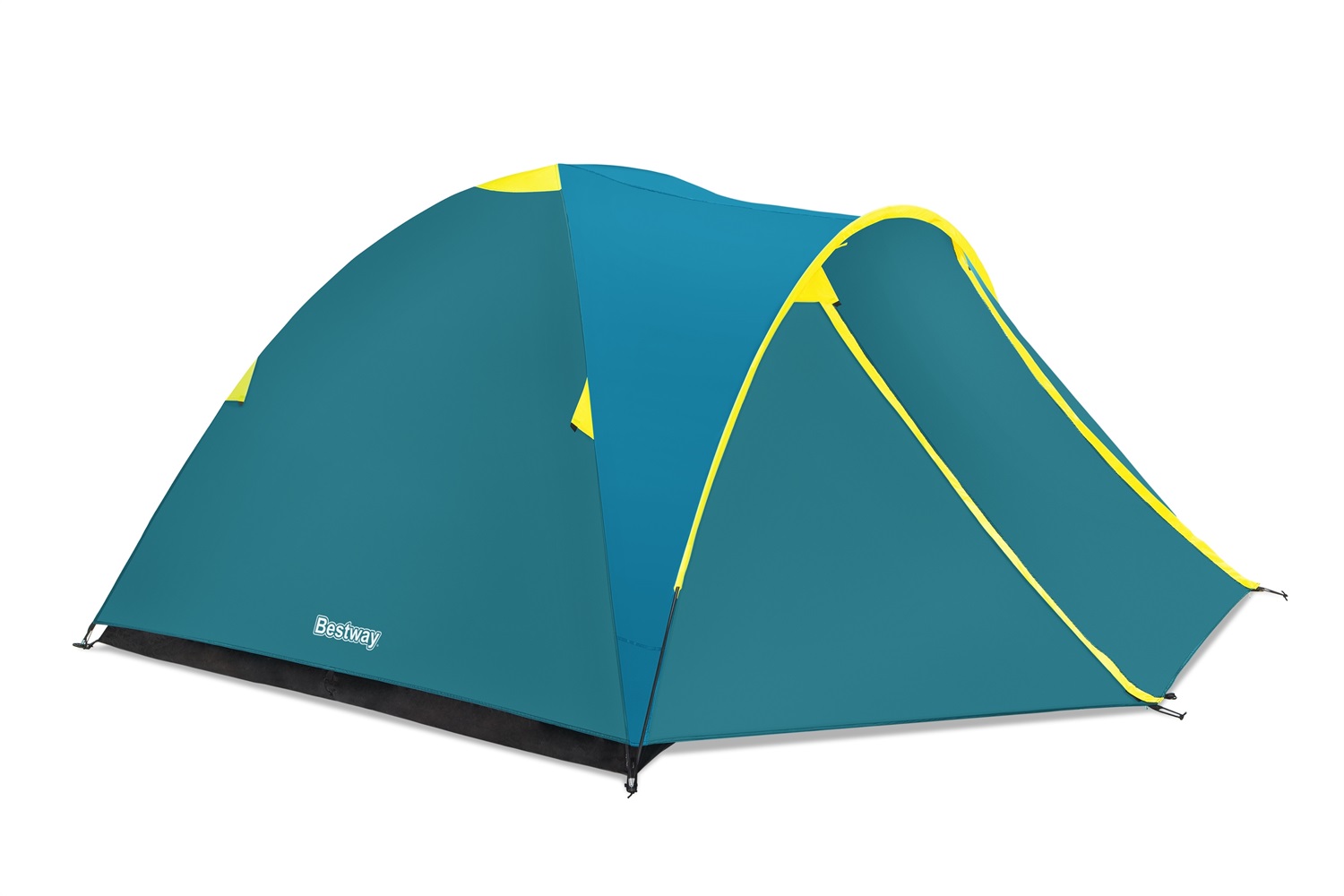 Bestway Tenda da Campeggio Active Ridge 4 Posti - Impermeabile, Dimensioni 310x240x130 cm, Montaggio Rapido