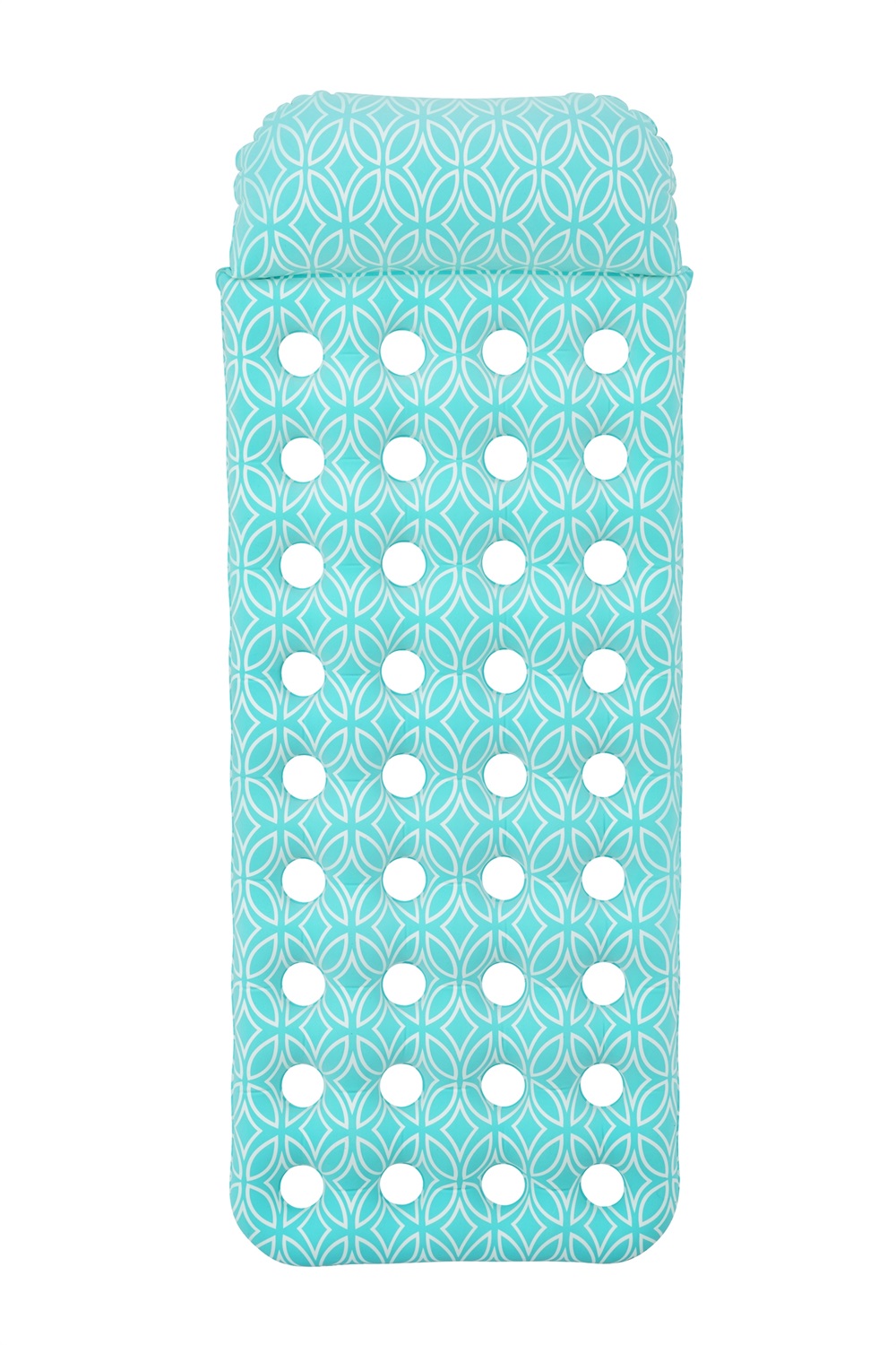 Bestway 43550 Materassino Gonfiabile Azzurro 171x65x25,5 cm con Cuscino Integrato e Design Flessibile