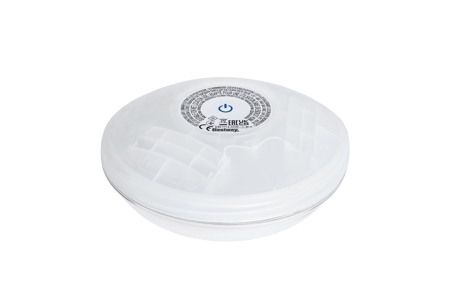 Bestway Luce Piscina Galleggiante a LED Multicolor 15x14,2x6,7 cm - 4 Colori e 7 Modalità di Illuminazione