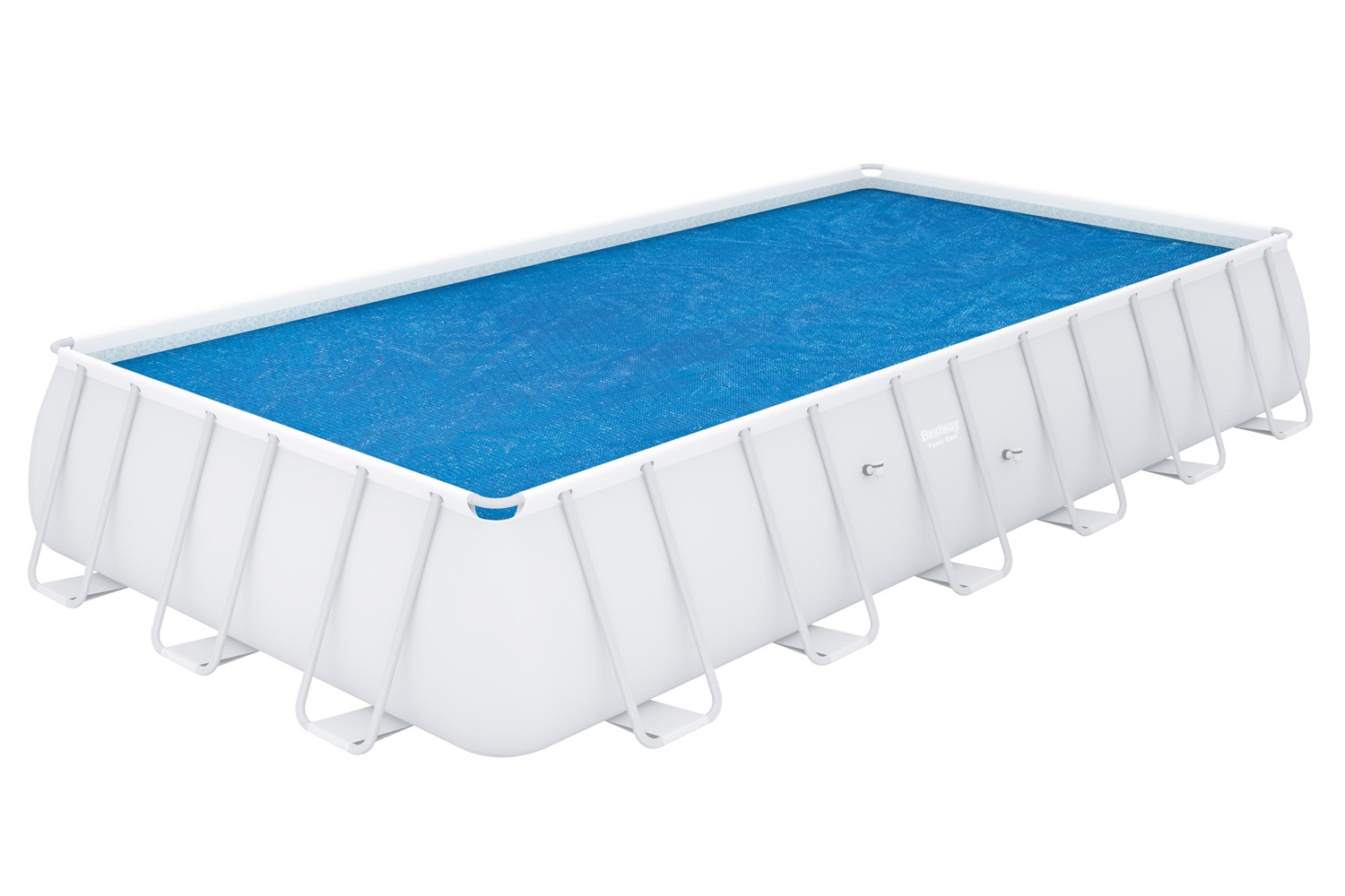 Bestway 58228-6 Copertura Solare Termica per Piscine Rettangolari 6,40 m x 7,32 m - Compatibile con Power Steel