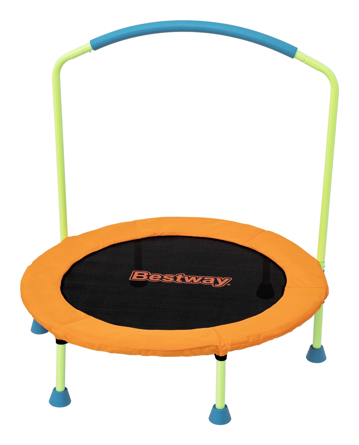 Bestway WonderJump Tappeto Elastico per Bambini - 91 cm, Arancione, da Interni e Giardino, Età 3