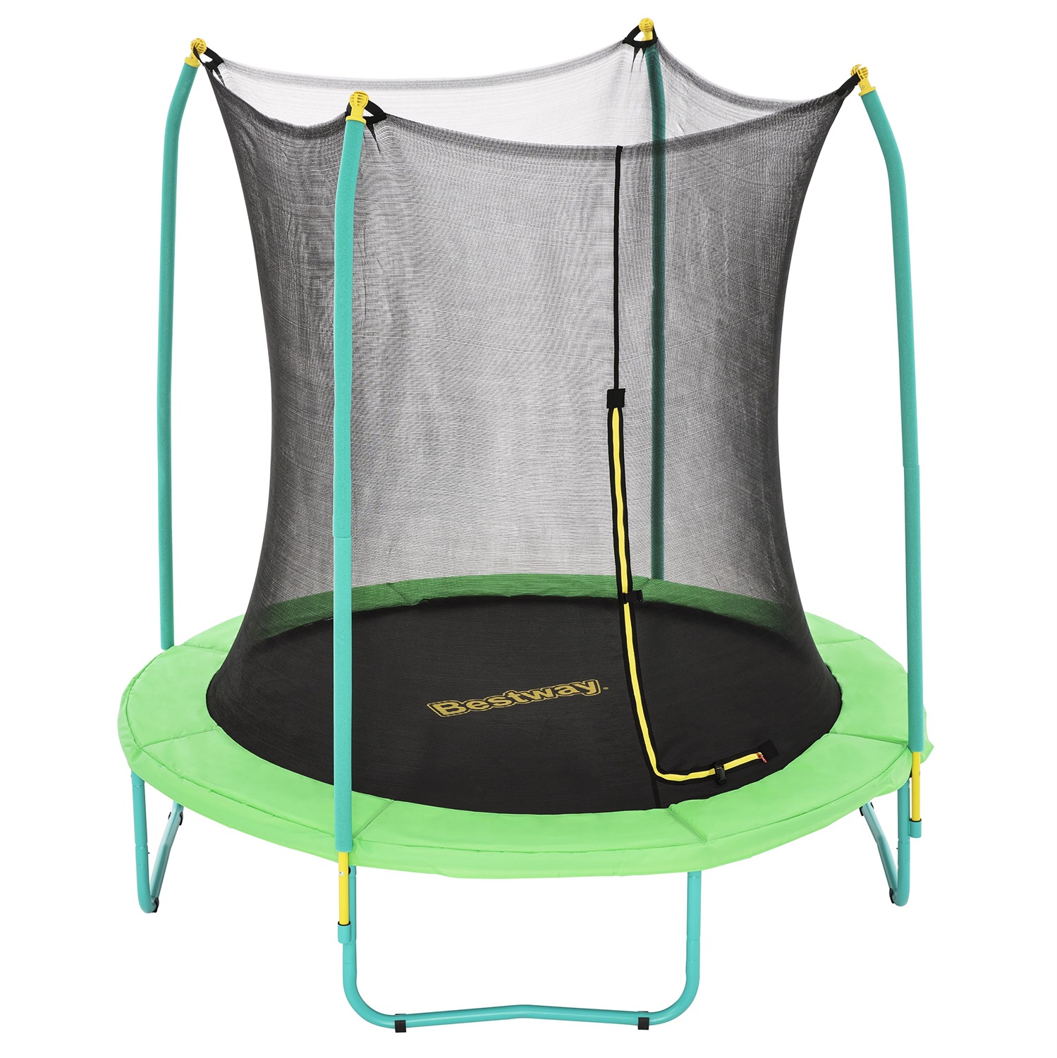 Bestway Trampolino Xtreme Air 244 x 220 cm per Bambini - Sicuro e Resistente, da Giardino, dai 6 Anni in Su