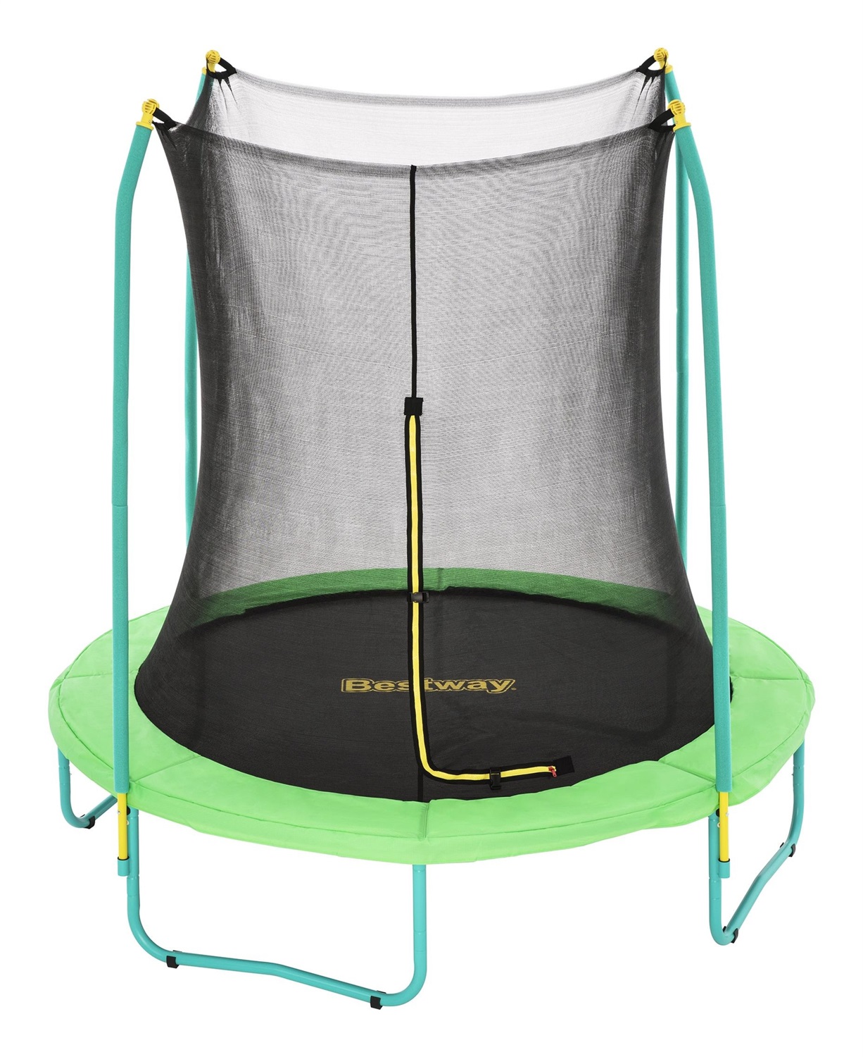 Bestway Trampolino Xtreme Air 244 x 220 cm per Bambini - Sicuro e Resistente, da Giardino, dai 6 Anni in Su