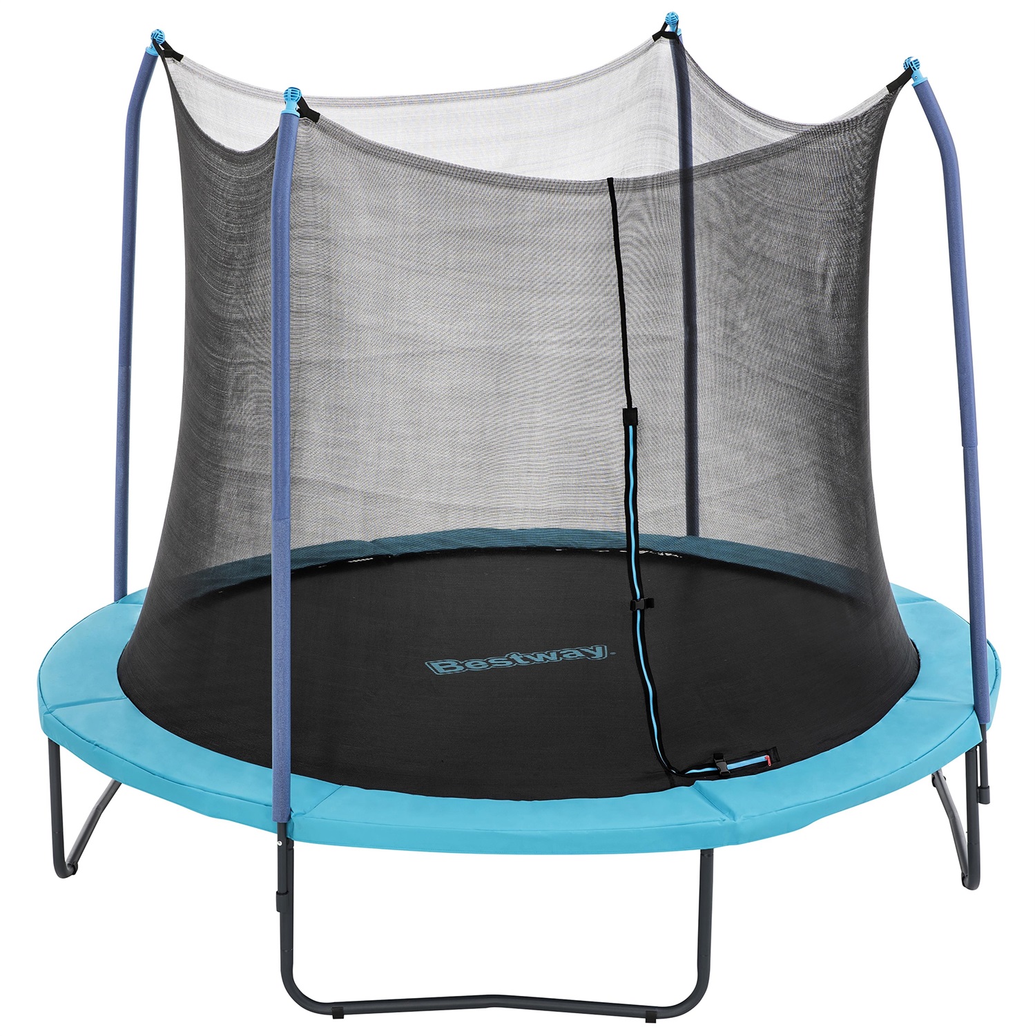 Bestway 59103 Tappeto Elastico Xtreme Air da Esterni - 3,05 m, Blu, Telaio in Acciaio Zincato, Portata Massima 90 kg