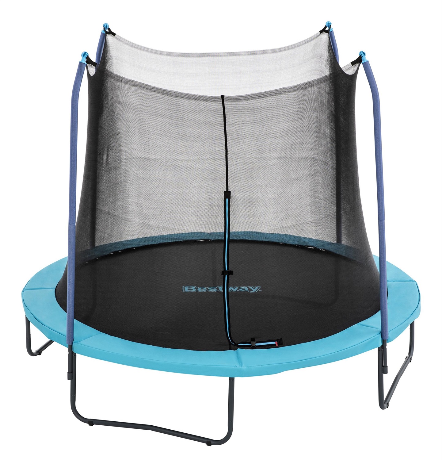 Bestway 59103 Tappeto Elastico Xtreme Air da Esterni - 3,05 m, Blu, Telaio in Acciaio Zincato, Portata Massima 90 kg