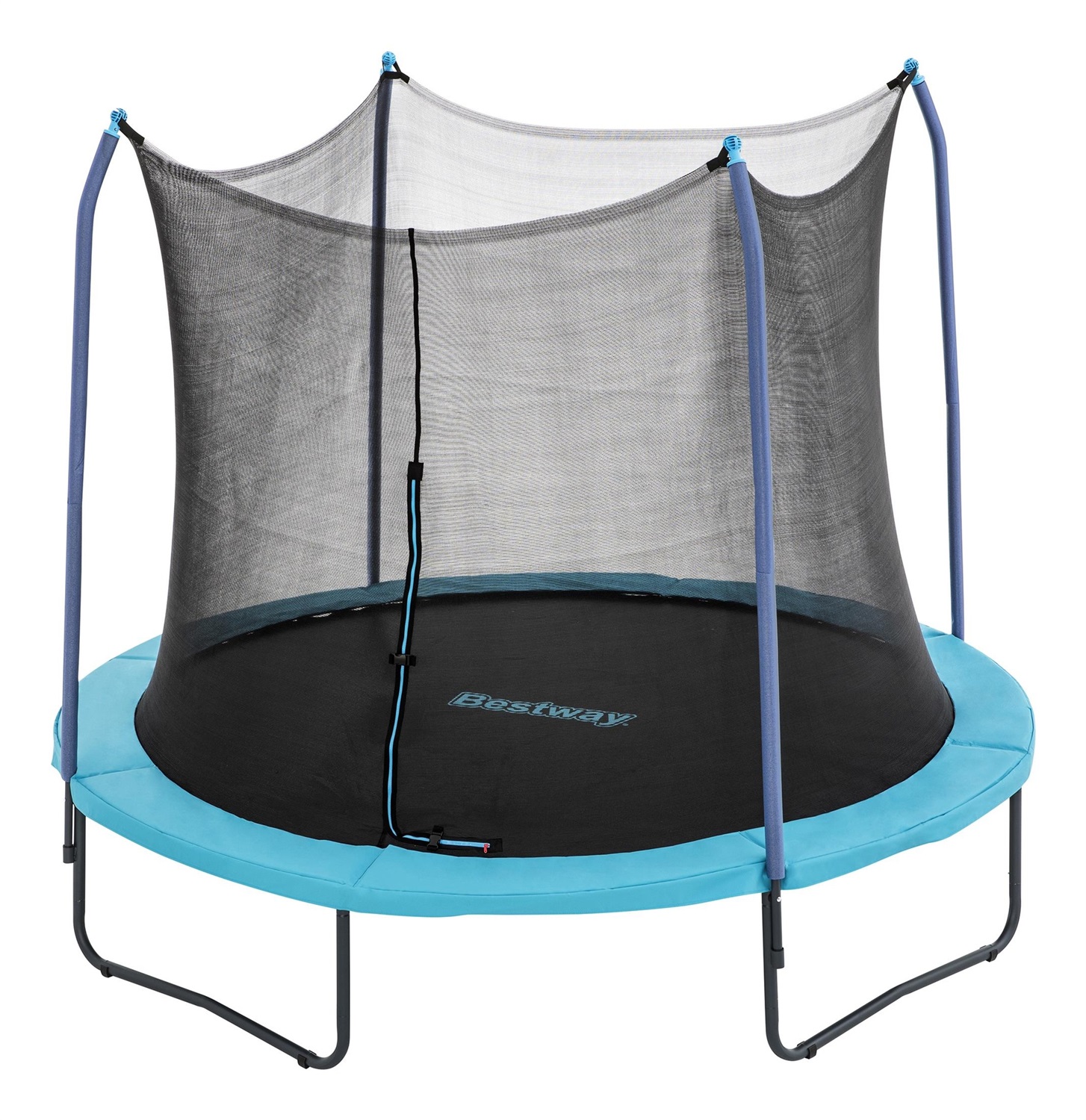 Bestway 59103 Tappeto Elastico Xtreme Air da Esterni - 3,05 m, Blu, Telaio in Acciaio Zincato, Portata Massima 90 kg