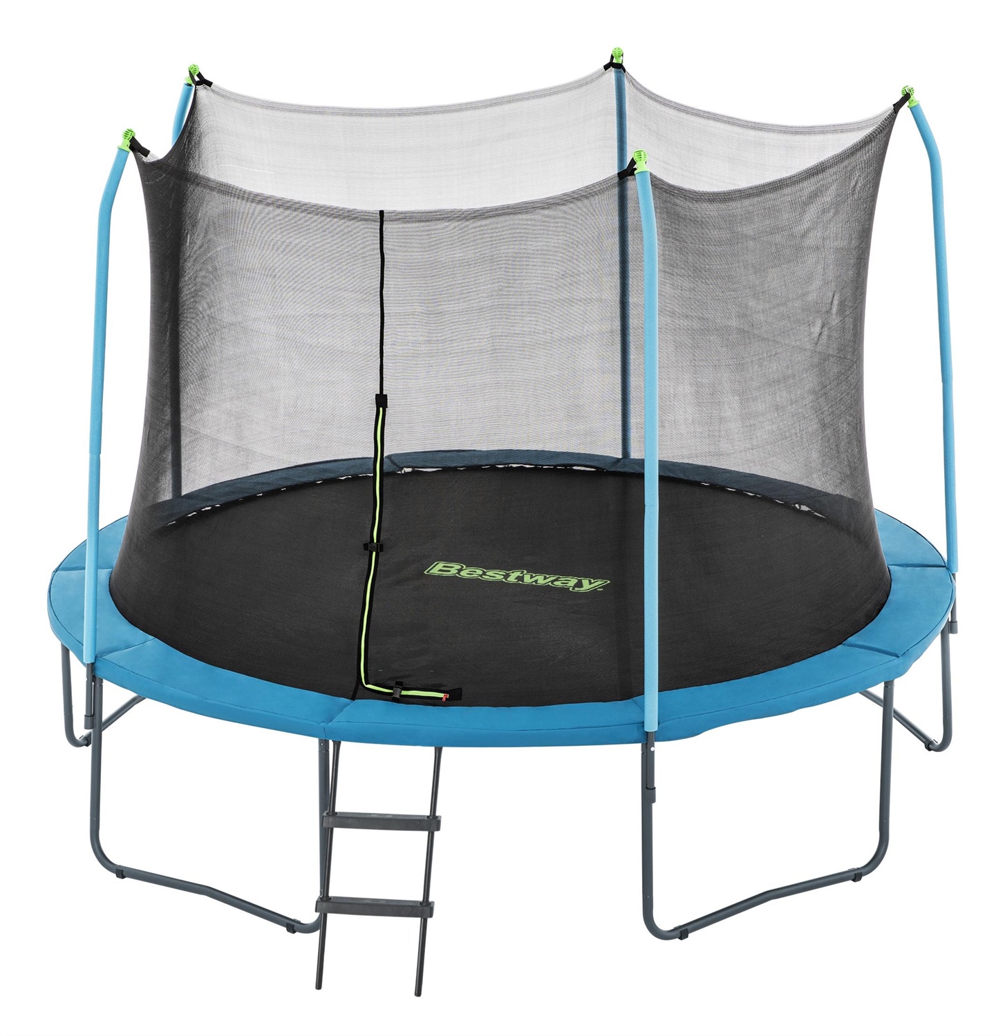 Bestway Tappeto Elastico Xtreme Air da 3,66 m per Esterni - Blu, Telaio in Acciaio Zincato, per Bambini dai 6 Anni