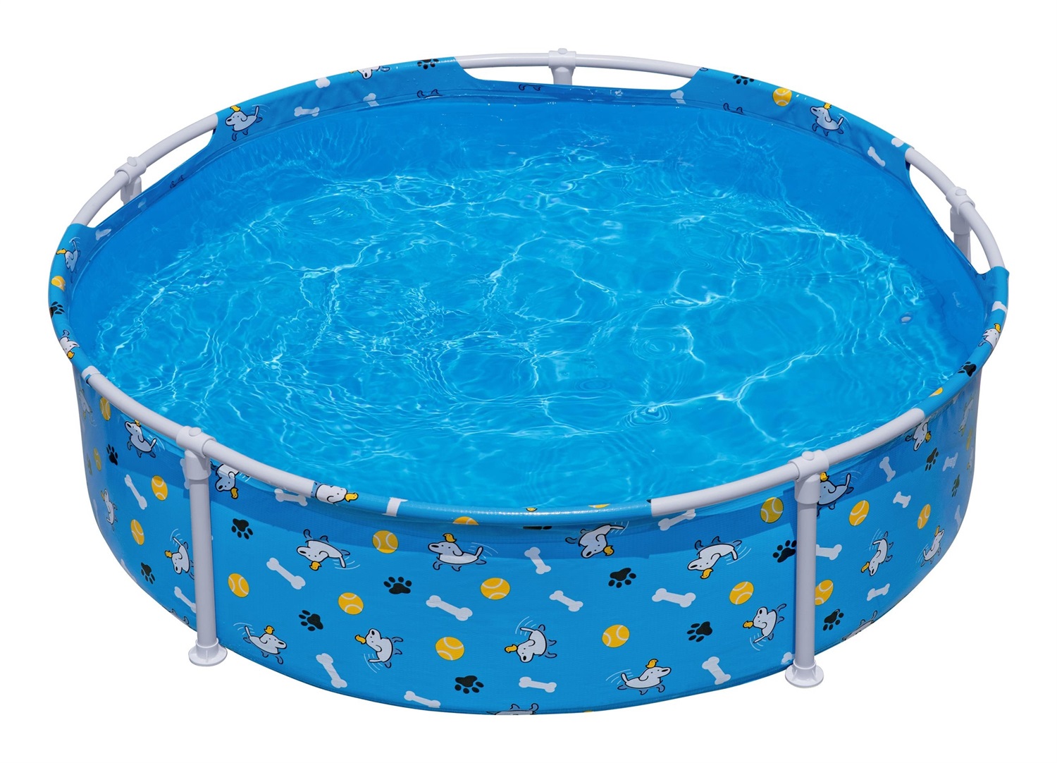 Bestway Piscina per Animali Fetchin' Fun 122x30.5 cm - Piscina Pieghevole per Cani