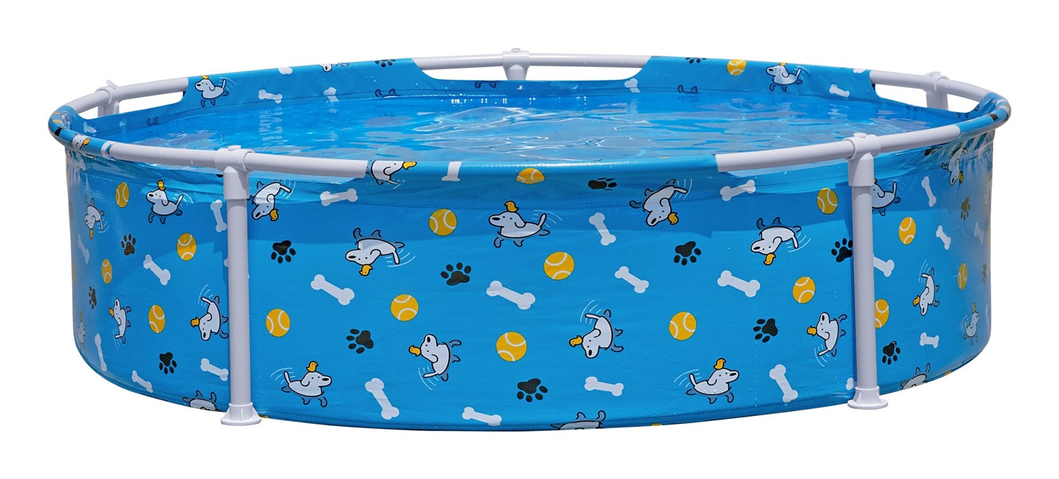 Bestway Piscina per Animali Fetchin' Fun 122x30.5 cm - Piscina Pieghevole per Cani