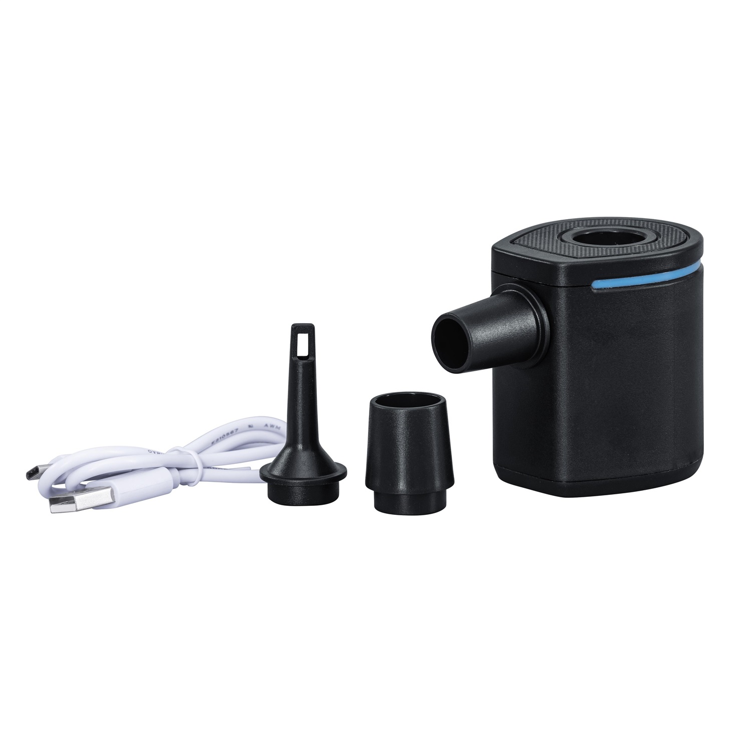 Bestway Pompa di Gonfiaggio Elettrica PowerTouch Pocket™ con USB e 3 Adattatori Universali
