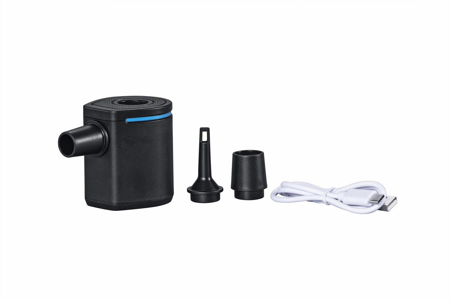 Bestway Pompa di Gonfiaggio Elettrica PowerTouch Pocket™ con USB e 3 Adattatori Universali