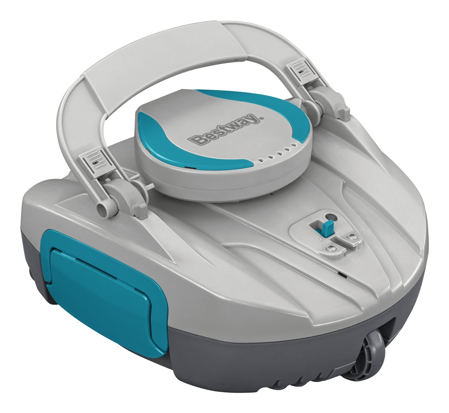 Bestway Robot Pulitore AquaTronix G100 - Robot Semovente per Piscine fino a 18 m² con Durata Batteria di 30 Minuti e Cestello Filtro da 1,5 Litri