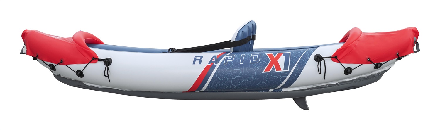 Bestway Kayak Hydro Force Rapid X1 - Monoposto 290x91 cm, Portata 120 kg, Multicolor