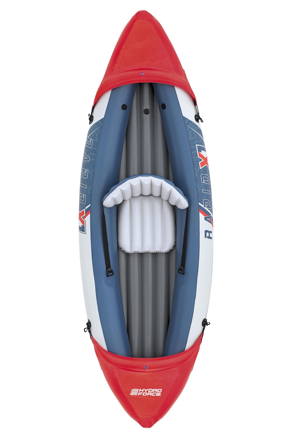 Bestway Kayak Hydro Force Rapid X1 - Monoposto 290x91 cm, Portata 120 kg, Multicolor