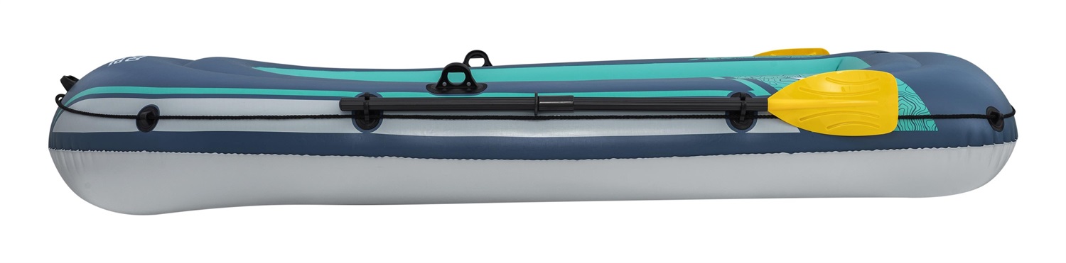 Bestway Trek X2 - Canotto Gonfiabile per 2 Persone, Dimensioni 232 x 118 cm
