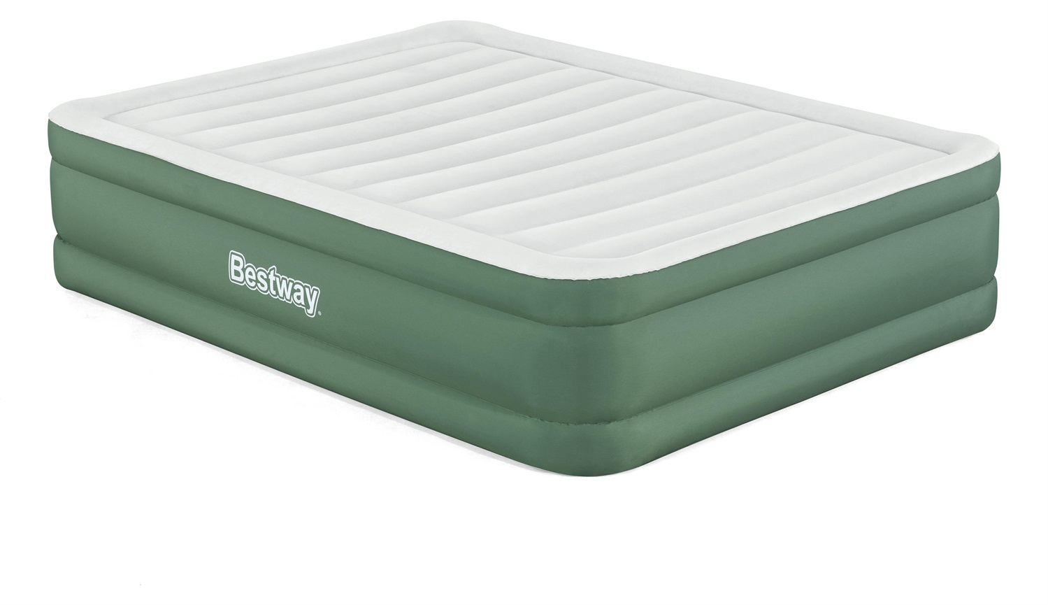 Bestway Materasso Gonfiabile Matrimoniale ToughLite 203x152x46 cm con Pompa AC Integrata