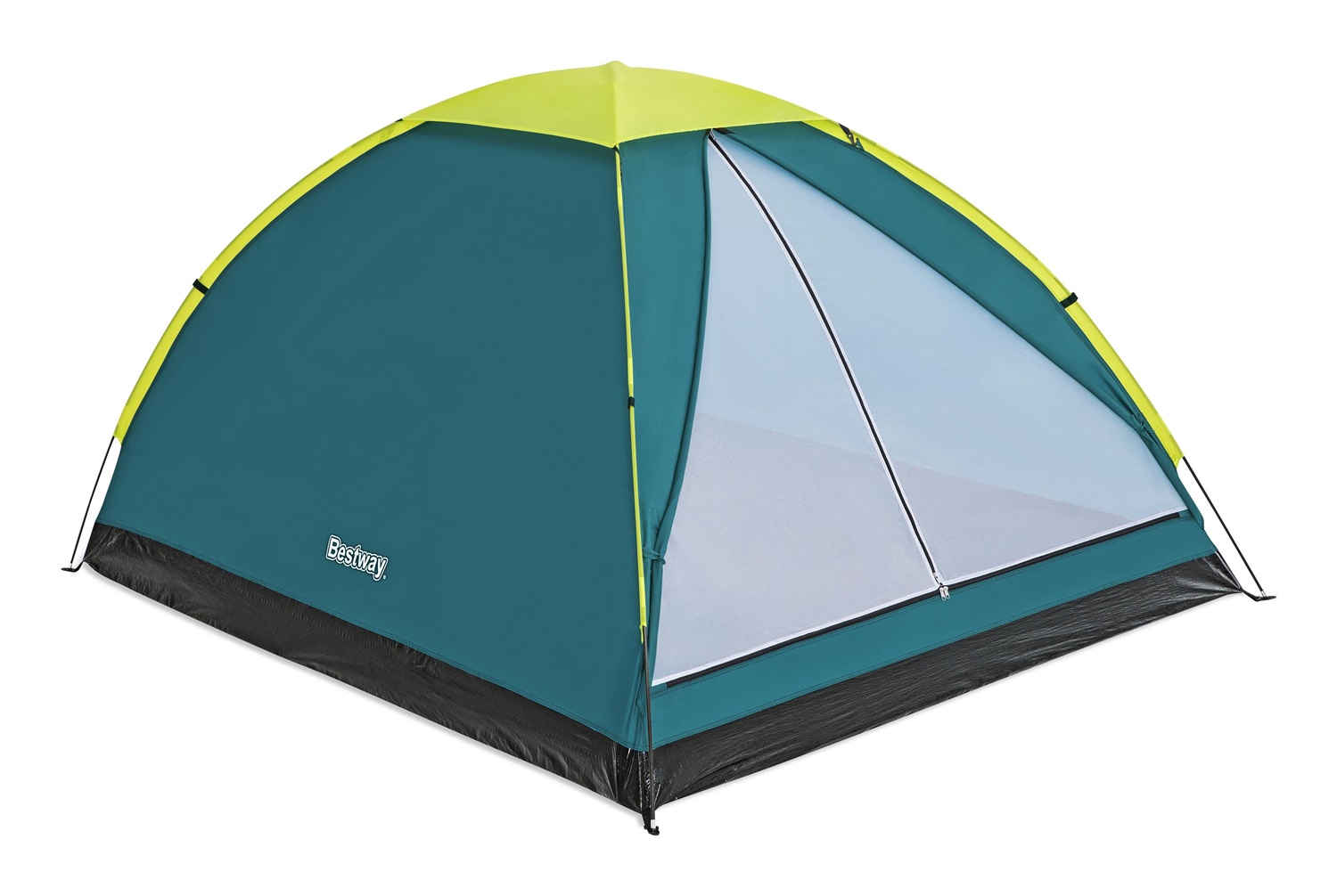 Bestway Tenda Wander Dome 4 posti - 240x200x135 cm, Verde, Grigio, Lime