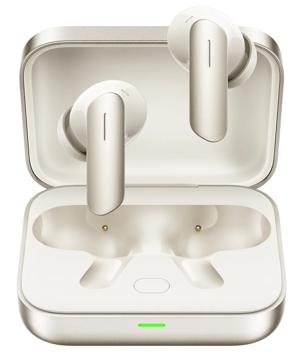 realme Buds Air 7 Auricolare True Wireless Stereo (TWS) In-ear Ivory Gold con Cancellazione Attiva del Rumore fino a 52 dB, Durata Batteria Fino a 52 Ore, Driver Deep Bass da 12,4 mm