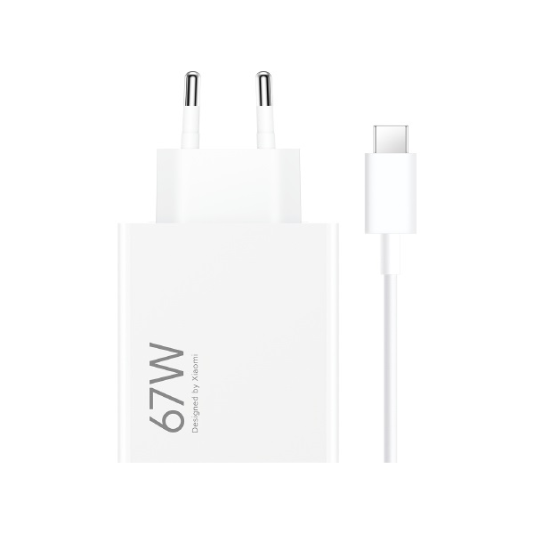 Xiaomi BHR9465EU Caricabatterie Universale 67W AC Bianco con Hyper Charging