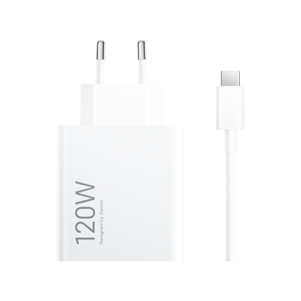 Xiaomi Hyper Charger Combo 120W Caricabatterie da rete Universale Bianco - Ricarica rapida