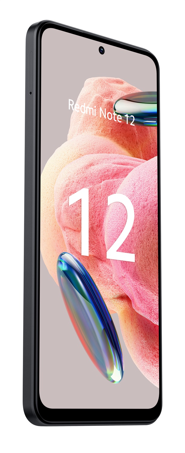 Xiaomi Redmi Note 12 - Smartphone AMOLED 6.67'' FHD 120Hz, 4GB RAM, 128GB, 50MP, Android 13, Doppia SIM, 5000mAh, Grigio