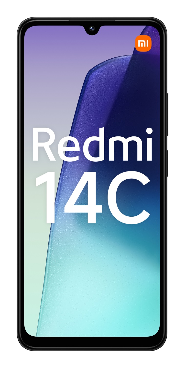 Xiaomi Redmi 14C - Smartphone 6.88'' Doppia SIM 4G, 4GB RAM, 128GB, 50MP, Batteria 5160mAh, Nero