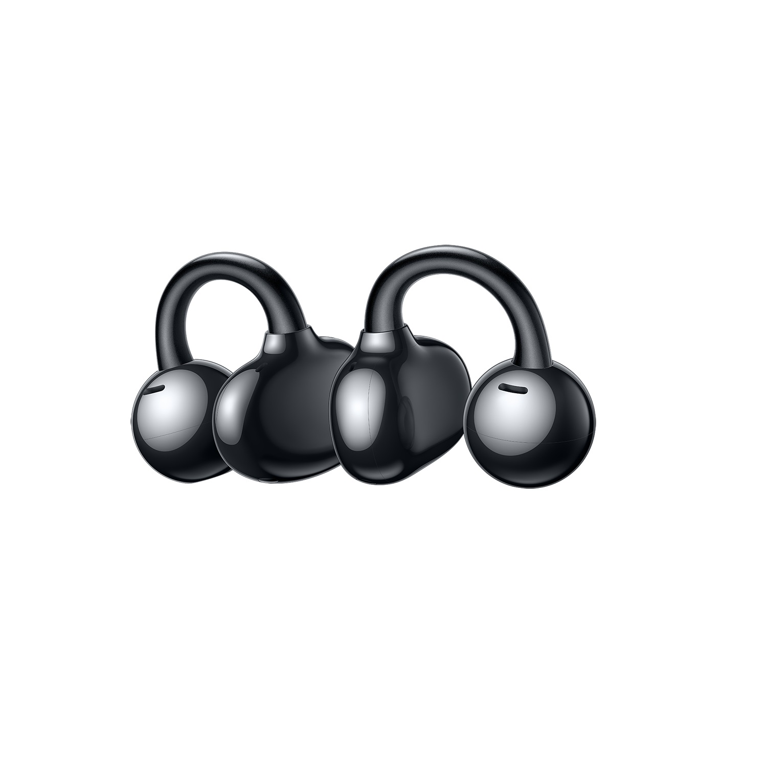 Huawei FreeClip Auricolare True Wireless Stereo (TWS) A clip per Musica e Chiamate, Bluetooth, USB tipo-C, Nero