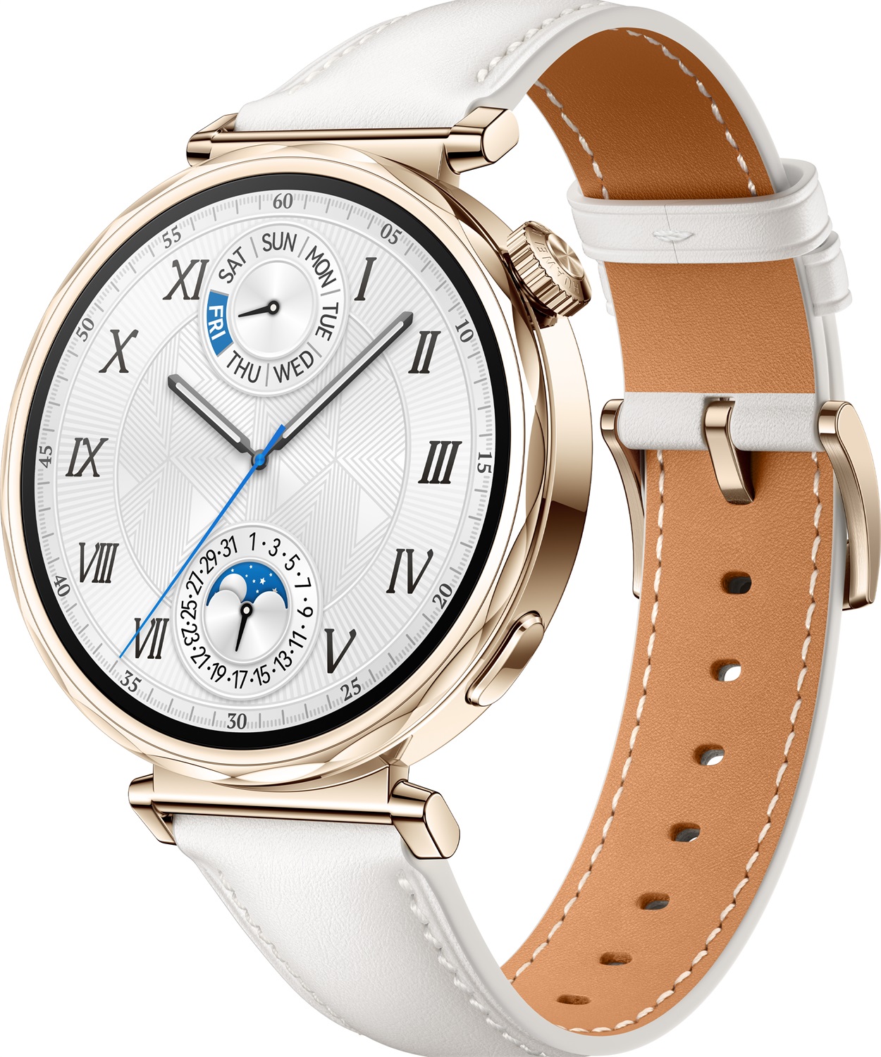 Huawei WATCH GT5 41mm Oro - Smartwatch AMOLED 1.32'' 466x466 Pixel, Peso 35g, Durata Batteria Fino a 2 Settimane