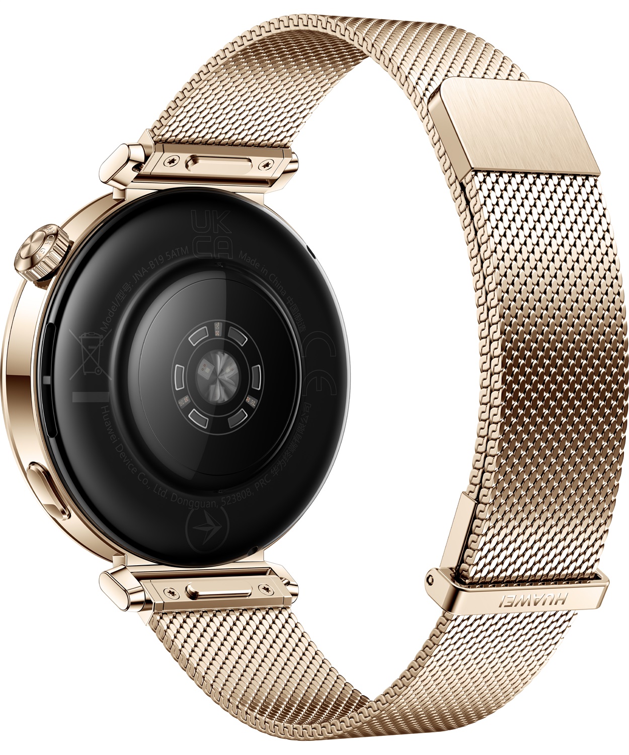 Huawei WATCH GT5 41mm Oro - Smartwatch con Display AMOLED, Risoluzione 466x466, Batteria 323 mAh, Design Milanese