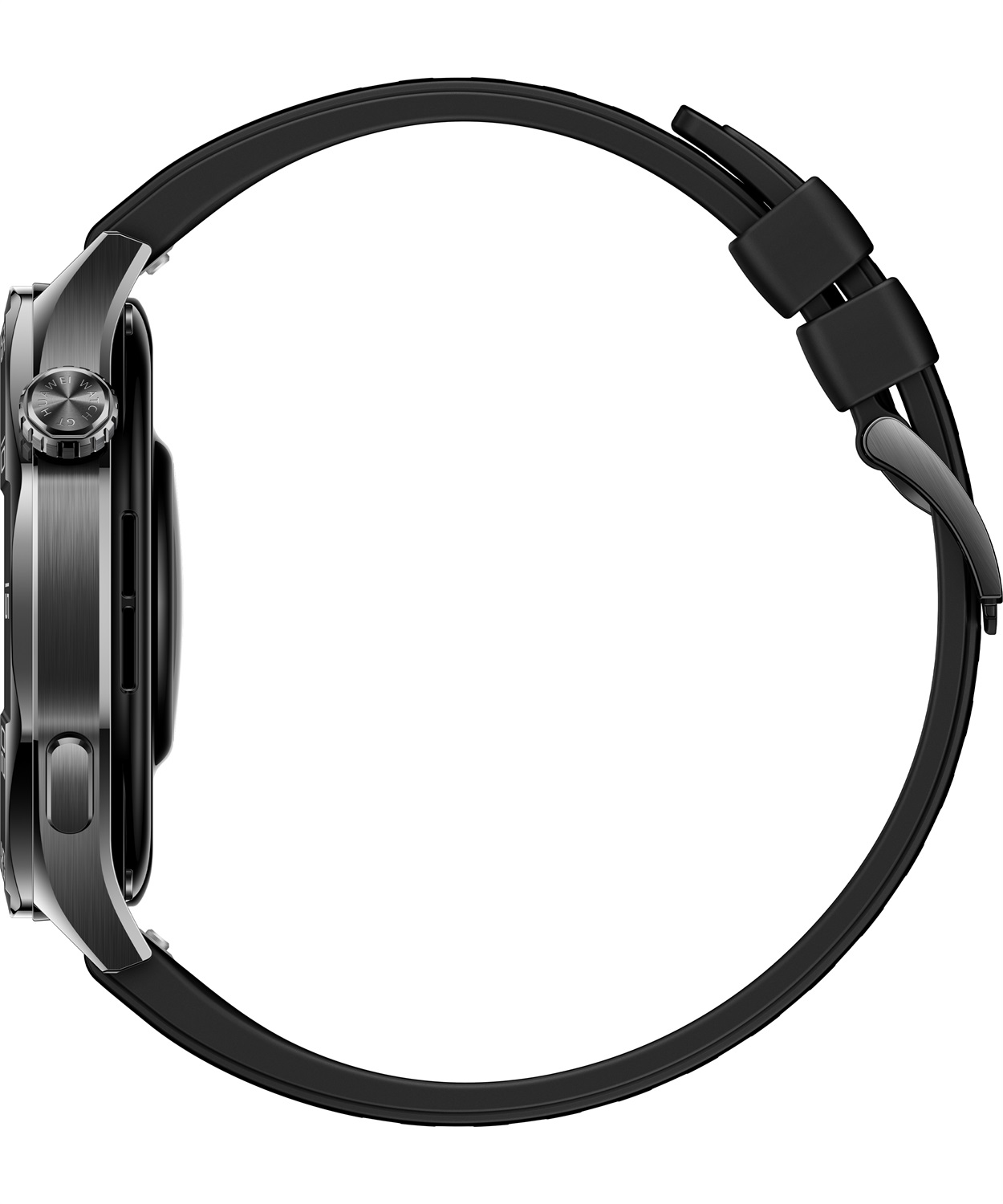 Huawei WATCH GT5 46mm - Smartwatch AMOLED Nero con GPS, Cassa in Acciaio Inossidabile, Cinturino in Fluoroelastomero