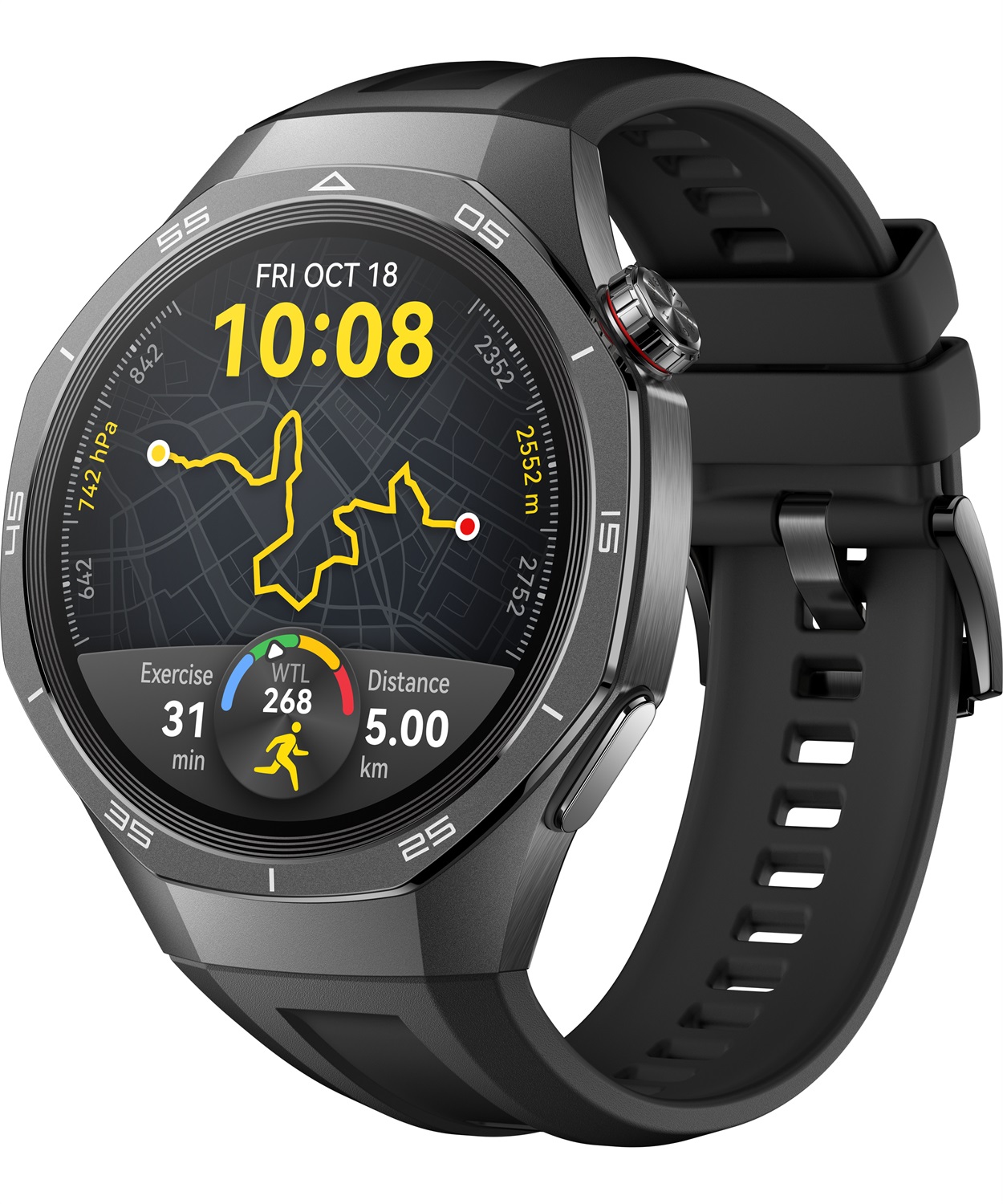 Huawei WATCH GT5 Pro 46mm - Smartwatch AMOLED 1.43'' Nero con GPS, Titanio e Ceramica, 53g