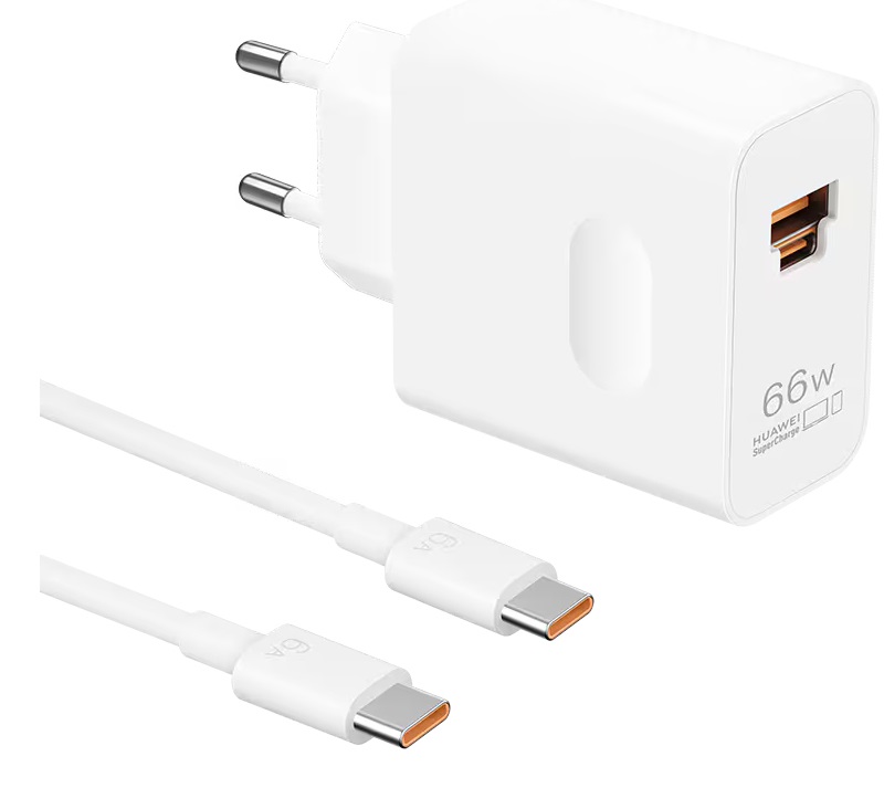 Huawei Caricabatterie da Parete SuperCharge 66W Bianco