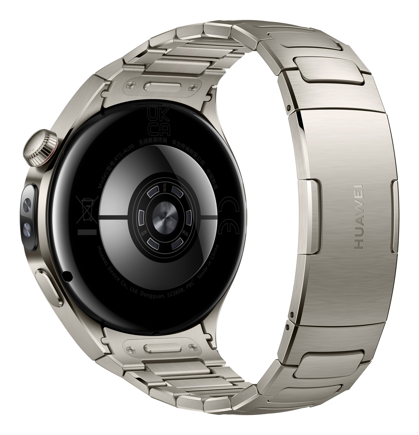 Huawei Watch 5 - Smartwatch 46 mm in Titanio Aerospaziale con Cinturino in Titanio, Display AMOLED, Compatibile con iOS e Android, Funzionalità E-sim