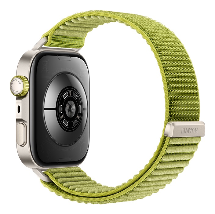 Huawei WATCH FIT 4 Pro - Smartwatch con Vetro Zaffiro, Cassa in Titanio, Cinturino Verde, Display 4,62