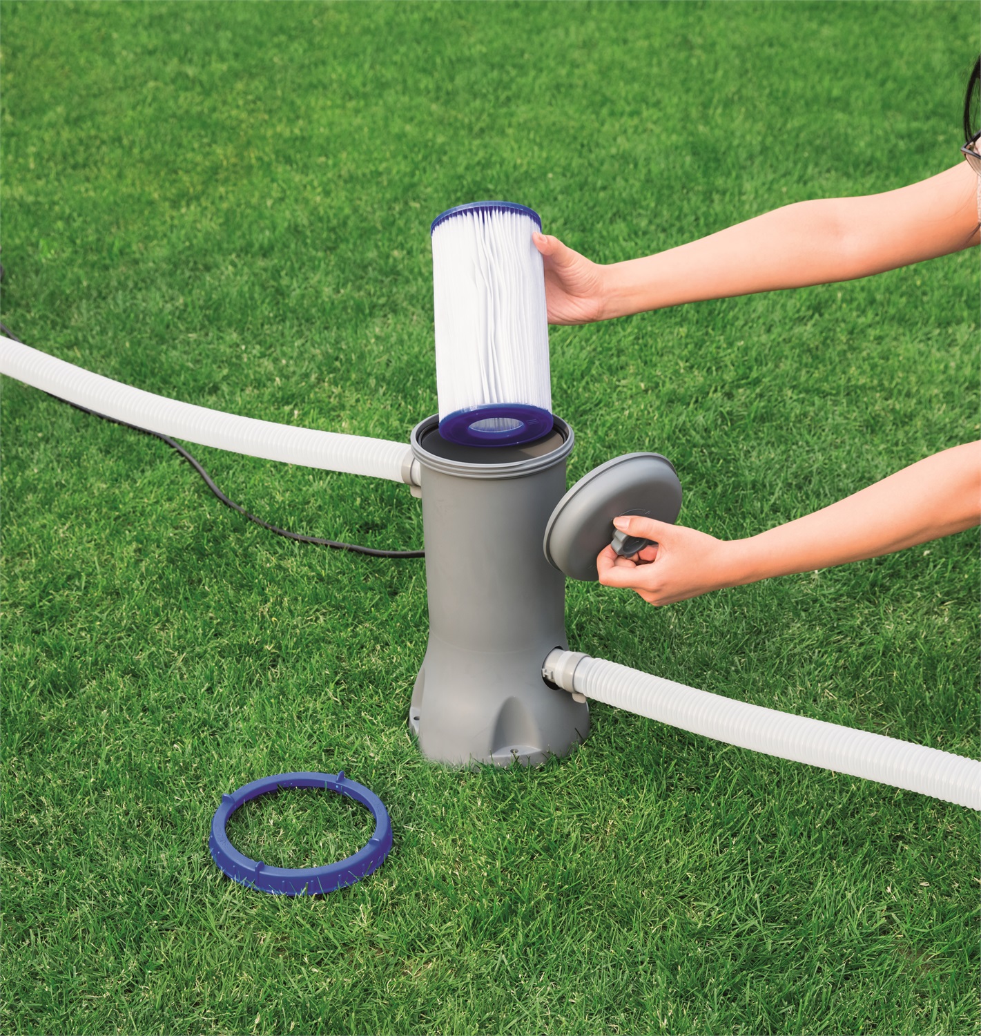 Bestway Filtro a Cartuccia Tipo I per Pompe da 1.249 L/h - Set da 2 Pezzi