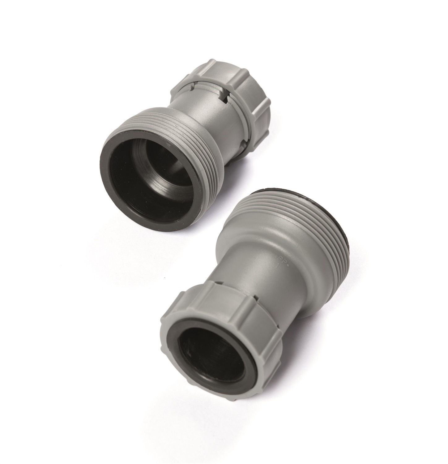 Bestway 58236 Adattatore per Pompa - Connette Tubi da 3,8 cm a Valvole da 3,2 cm, Set di 2 Pezzi, Plastica Resistente