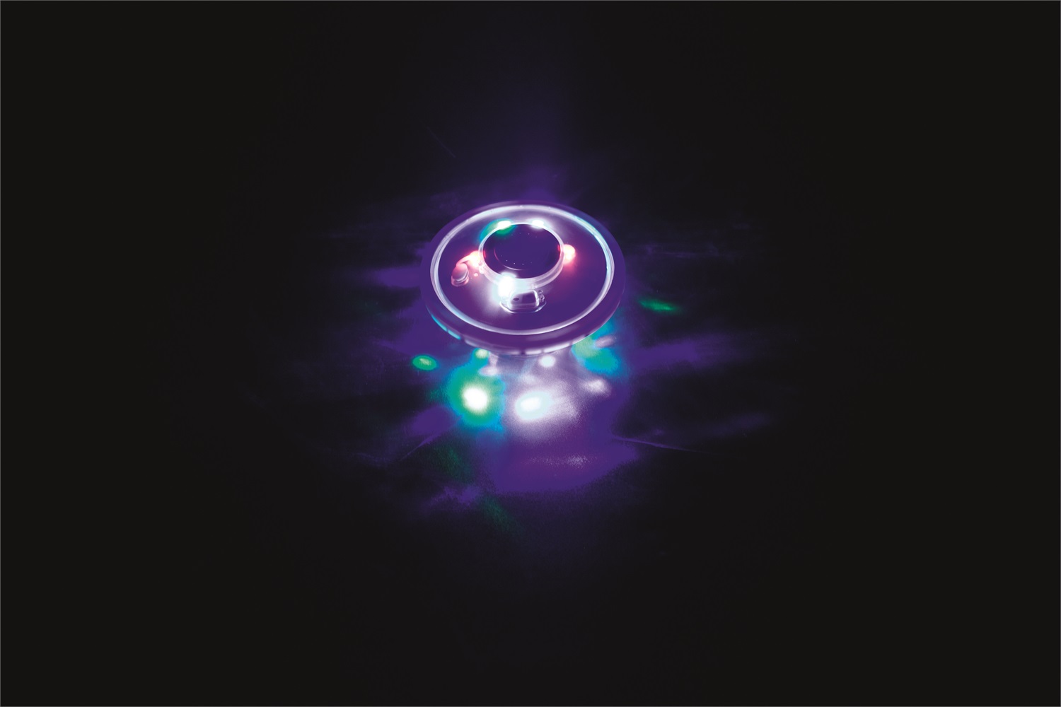 Bestway 58493-2 Fontana Galleggiante per Piscina con Luci LED RGB Ricaricabile