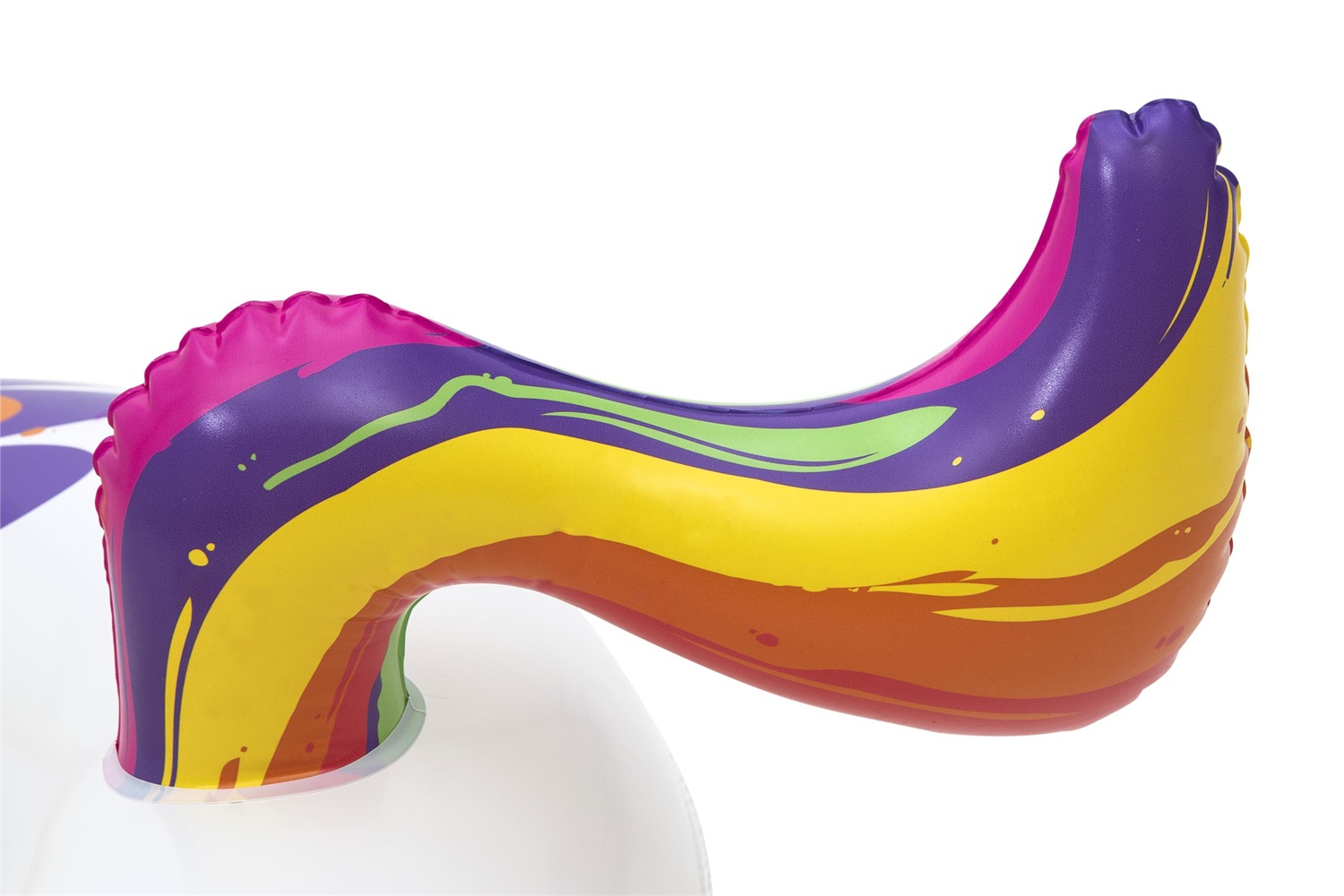 Bestway 36159 Ciambella Salvagente Gonfiabile Unicorno - Dimensioni 1.19 m x 91 cm, Design Multicolore, Dai 10 Anni in Su
