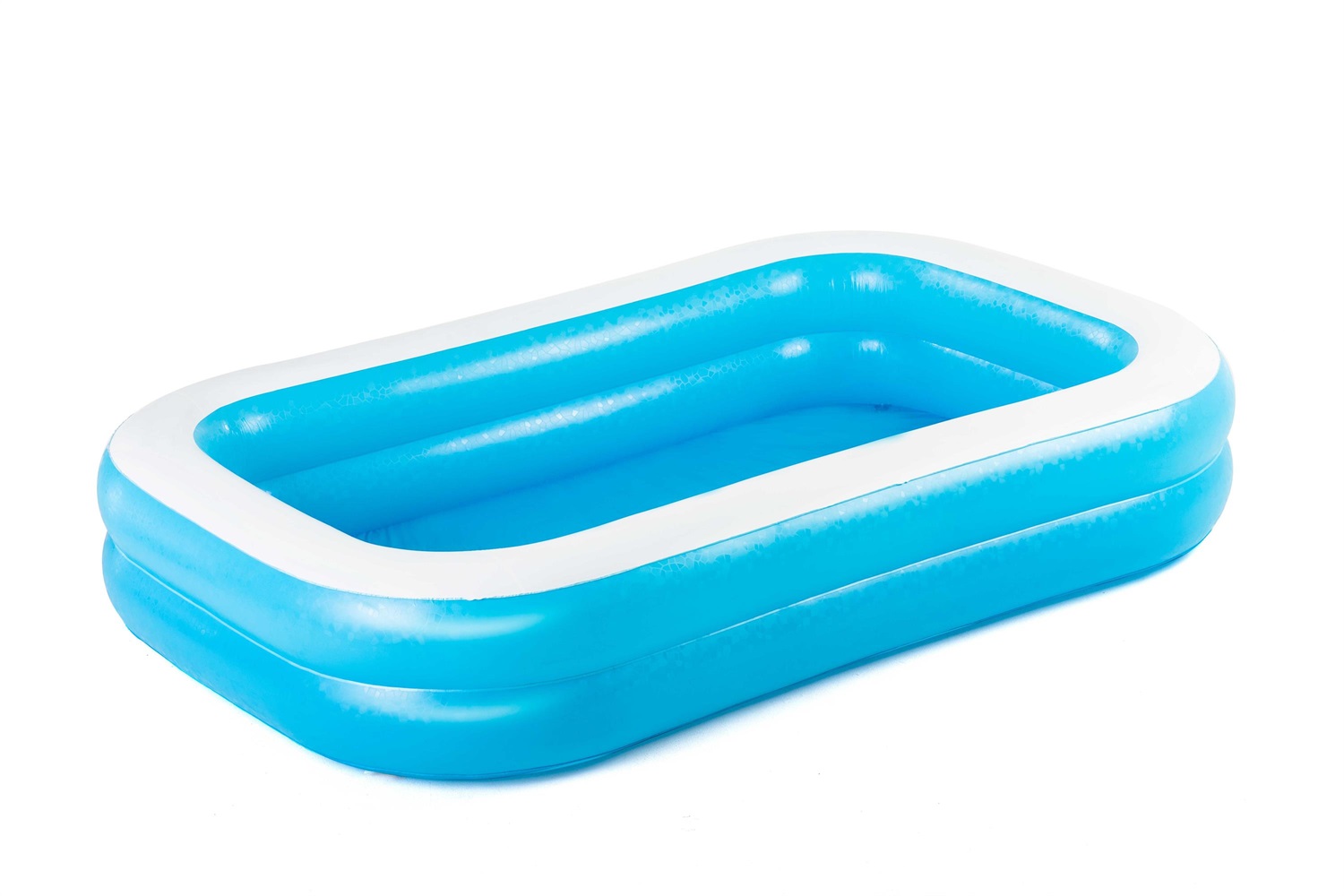 Bestway Piscina Family Rettangolare Gonfiabile a 2 Anelli 262x175x51 cm - Capacità 778 Litri