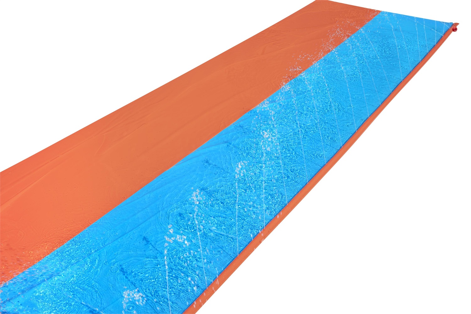 Bestway H2OGO!® Scivolo d'Acqua Gonfiabile a Due Corsie 4,88 m con Spruzzatori Integrati e Piscina Finale