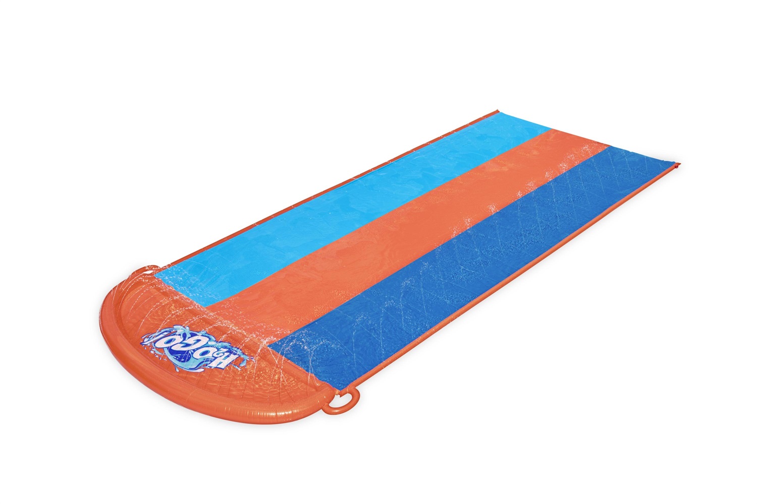 Bestway Scivolo d'Acqua a Tre Corsie 52329 - Lunghezza 4.88 m, per Bambini 3 Anni , con Spruzzatori Integrati