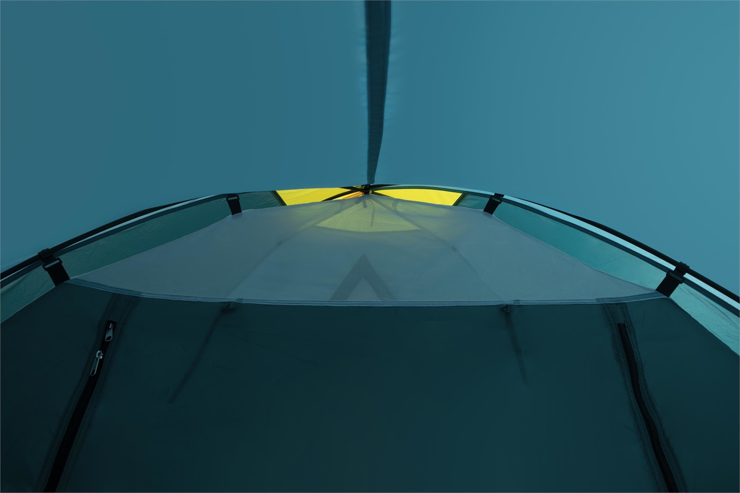 Bestway Pavillo 68091 Tenda da Campeggio Active Ridge 4 Posti - Dimensioni 210X240X130 cm, Doppio Strato, Rete Anti-Insetti