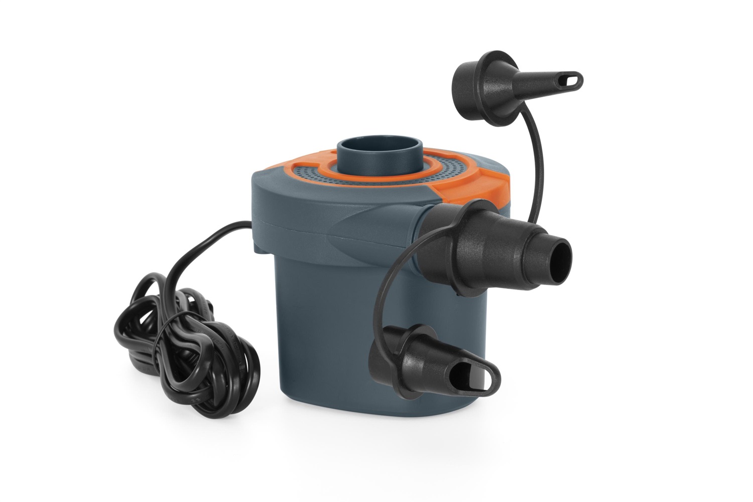Bestway 62139 Pompa ad aria elettrica Sidewinder - 680 L/min, 0,038 bar, 220-240 V, 3 adattatori inclusi