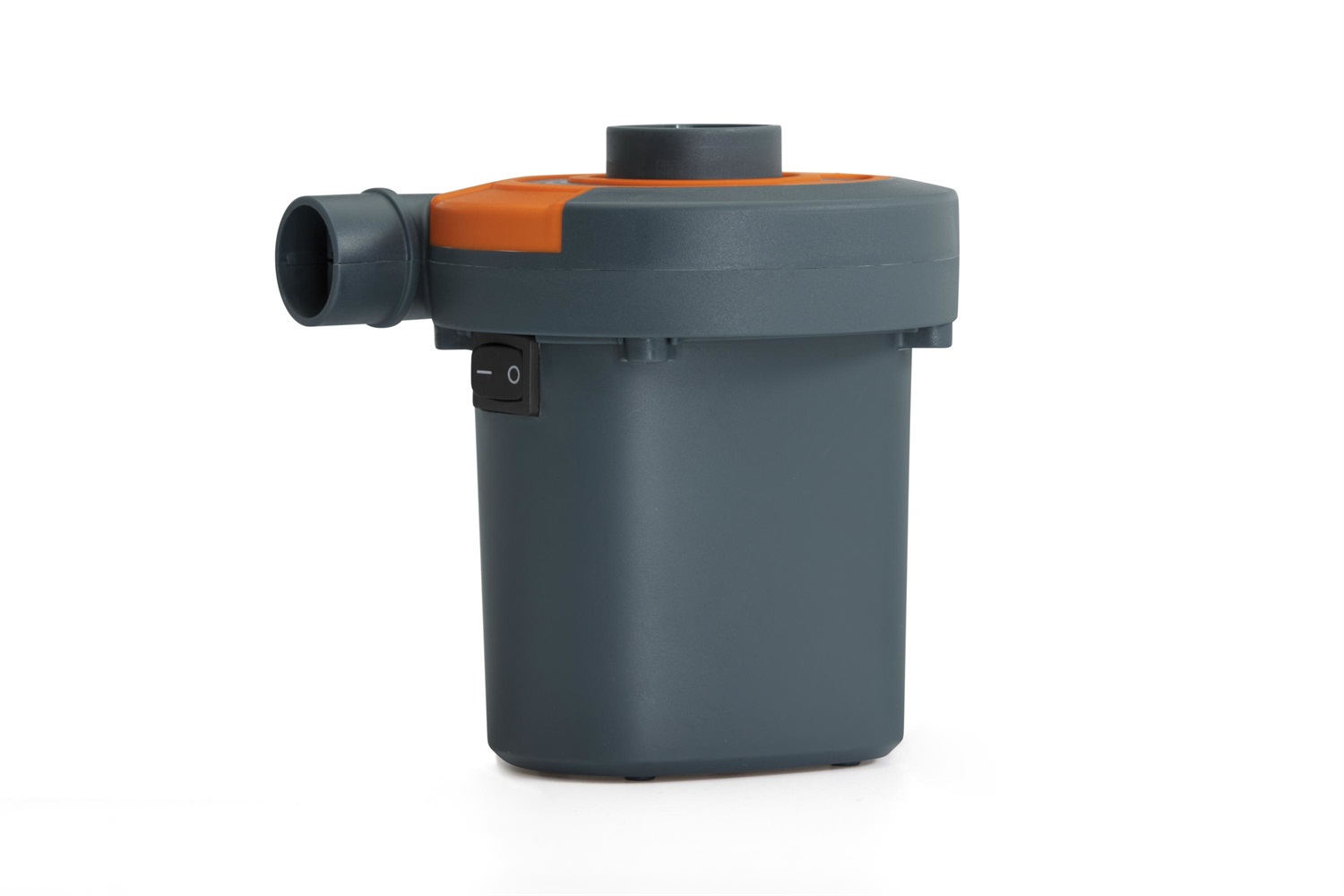 Bestway Sidewinder Pompa di Gonfiaggio Elettrica 12V - Flusso d'aria 680 L/min, Pressione 0,034 bar, 3 Adattatori