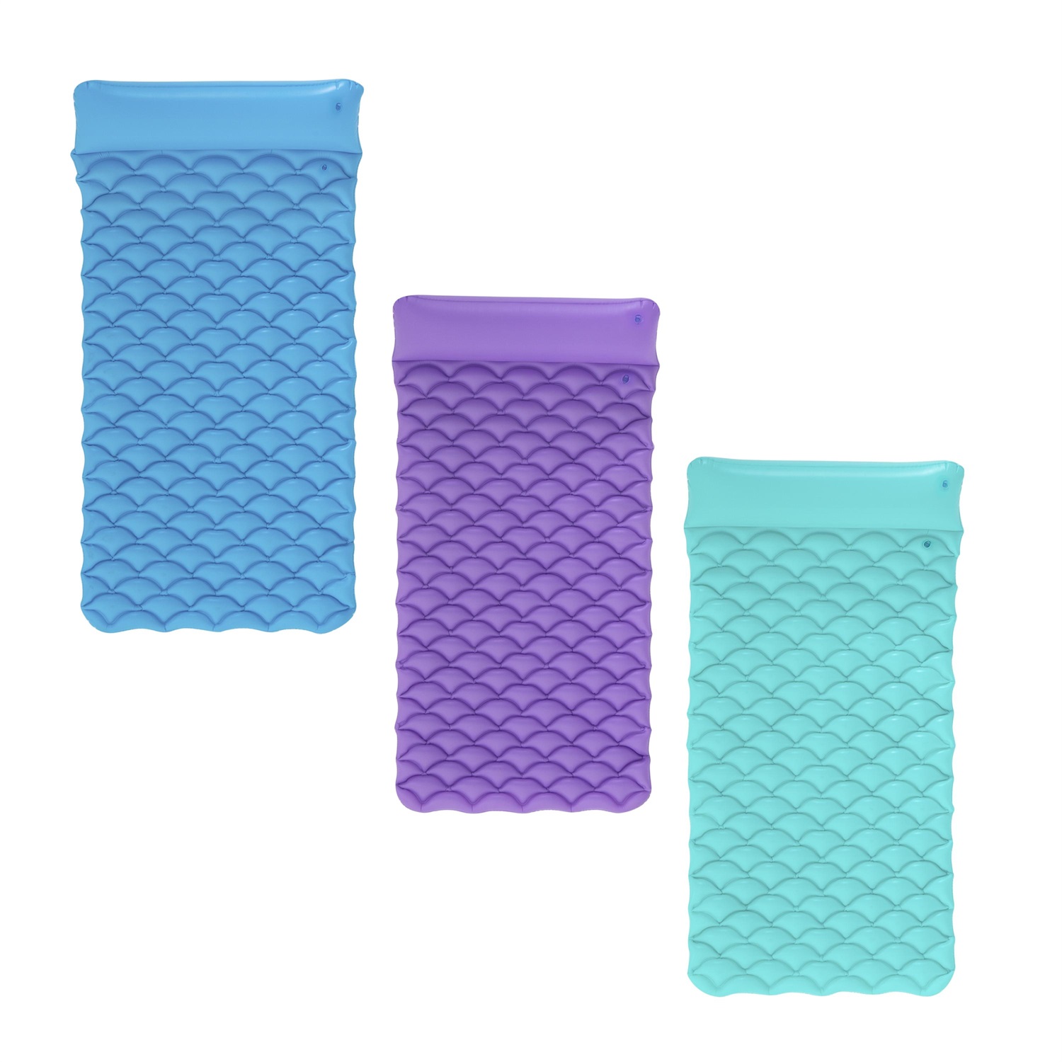 Bestway Materassino Gonfiabile Arrotolabile 213x86 cm - Multicolor, Capacità 90 kg, Design Compatto