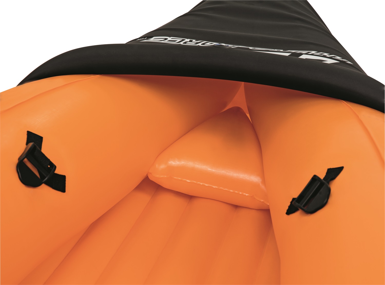 Bestway Kayak Gonfiabile Lite-Rapid 2 Posti 321x88 cm - PVC Resistente, Pinna Rimovibile, Schienale Gonfiabile