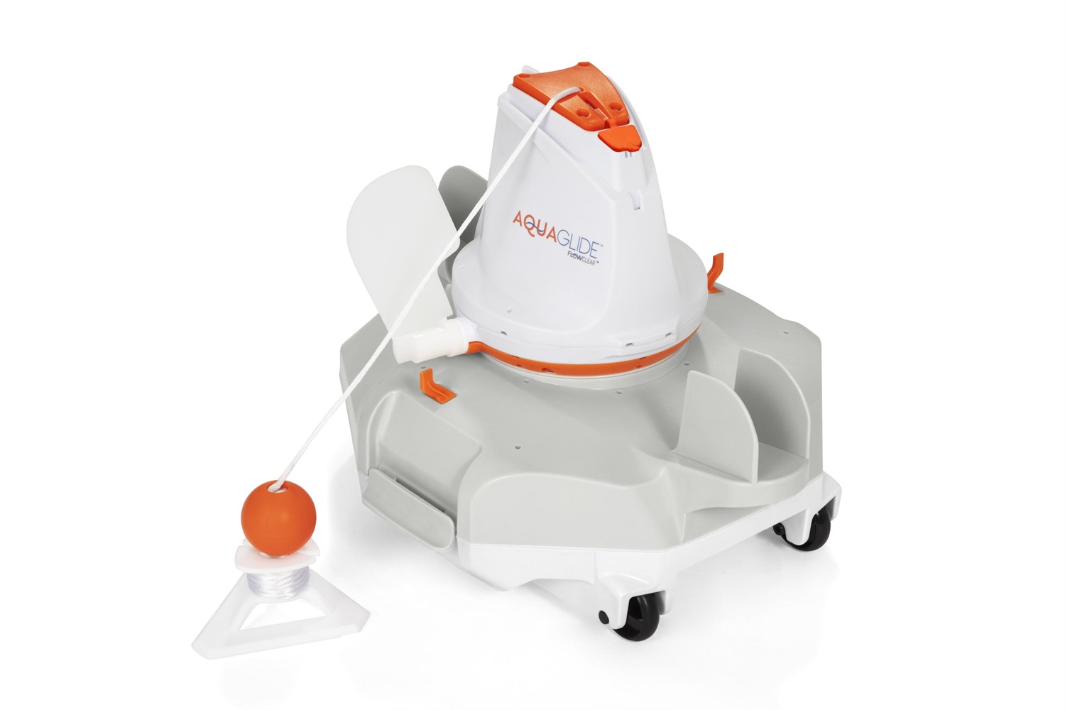 Bestway 58620 Robot per Pulizia Piscina AquaGlide Senza Fili con Batteria al Litio, Autonomia di 40 Minuti, Filtro fino a 2,2 L