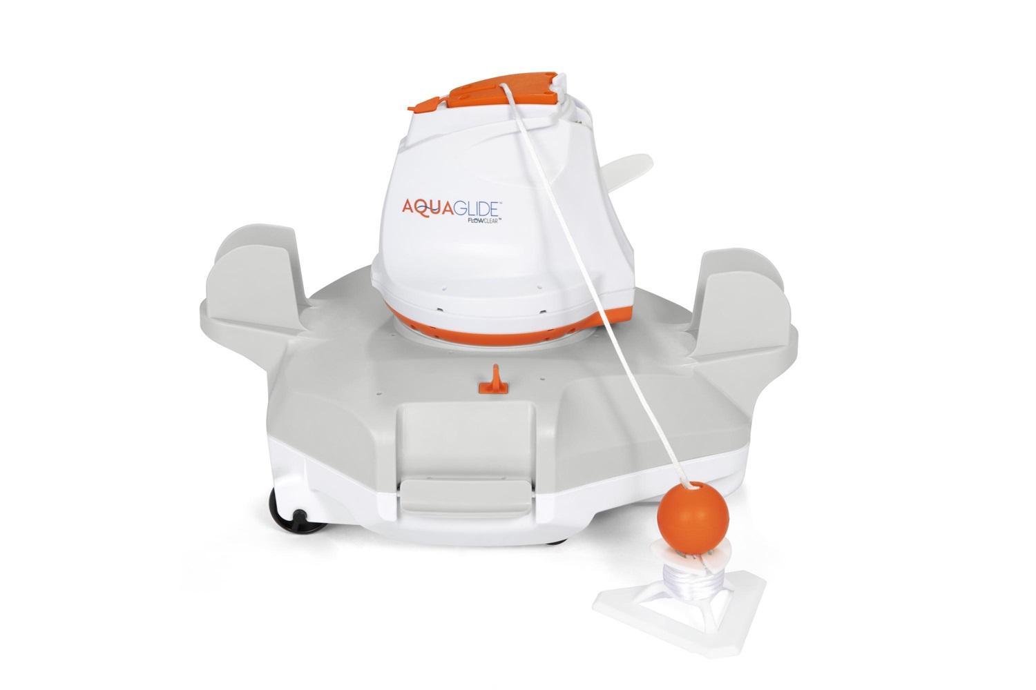 Bestway 58620 Robot per Pulizia Piscina AquaGlide Senza Fili con Batteria al Litio, Autonomia di 40 Minuti, Filtro fino a 2,2 L