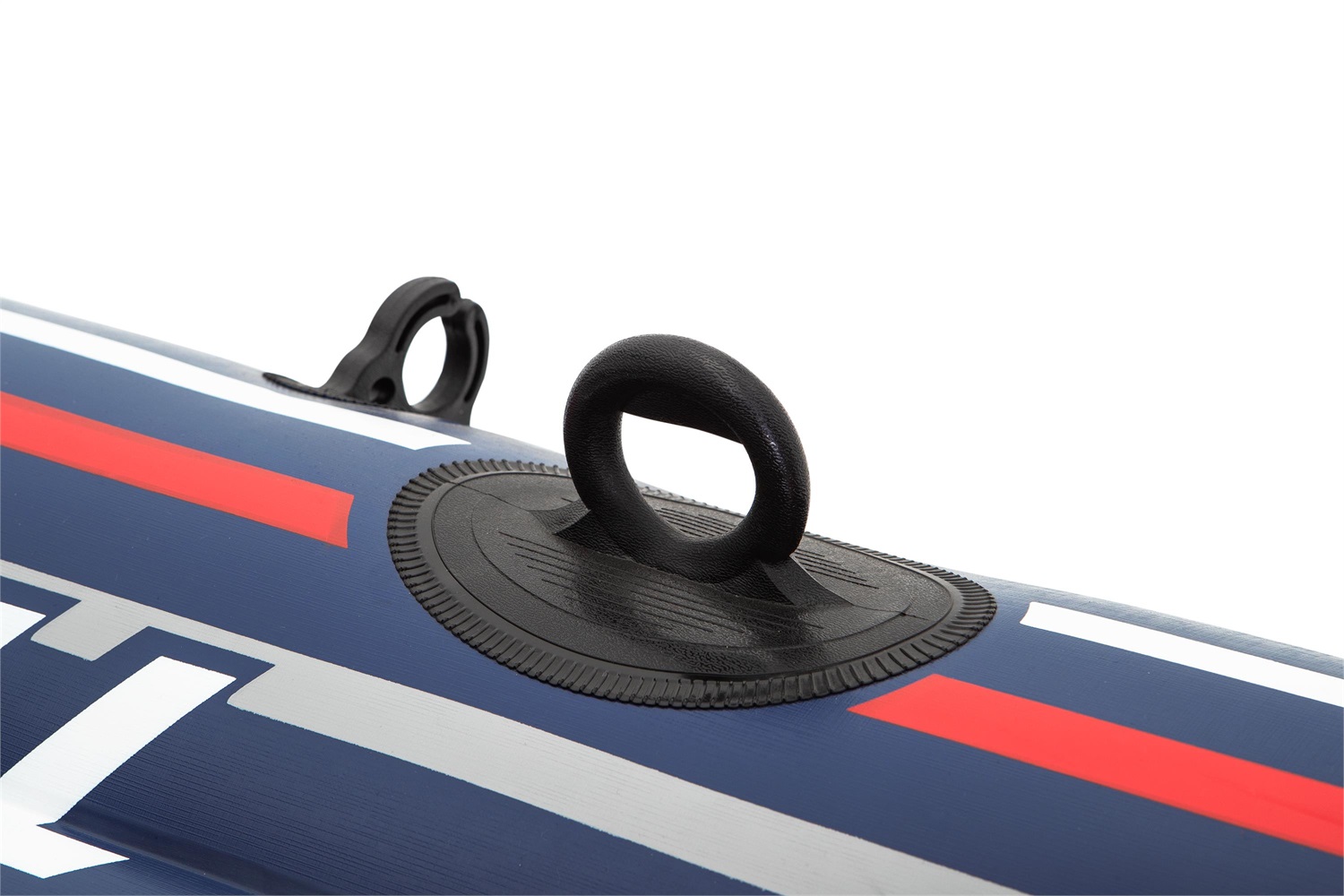 Bestway Canotto Gonfiabile Hydro-Force 307x126 cm - Portata Massima 270 kg, Ideale per 3 Adulti e 1 Bambino, Include 2 Remi, Pompa a Piede, Kit di Riparazione e 2 Cuscini Gonfiabili